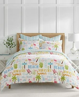 Levtex Beach Days Reversible 3-Pc. Comforter Set, Full/Queen
