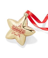 Holiday Lane 2024 Parade Glass Star Ornament, Created for Macy's