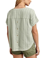 Lucky Brand Women's Popover Camp Shirt