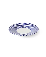 Spode Blue Italian Steccato Narrow Stripe Side Plates, Set of 4