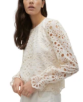 Vero Moda Women's Kejsa Embroidered Top