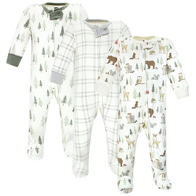 Hudson Baby Baby Boys Hudson Cotton Sleep and Play one piece