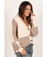 Petal and Pup Women's Millie Large Check Cardigan