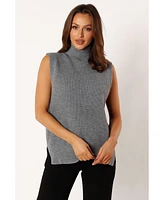 Women's Celaena Turtleneck Sleeveless Sweater