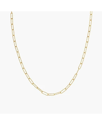Bearfruit Jewelry Sinai Textured Chain Necklace