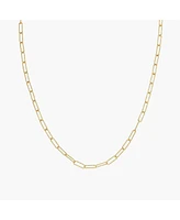 Bearfruit Jewelry Sinai Textured Chain Necklace