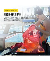 Finis Mesh Gear Bag - Mesh Swim Bag for Swim Gear and Accessories - Pool Bag to Hold Goggles, Swim Fins, and Snorkels