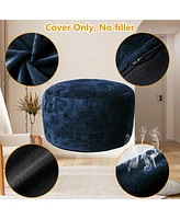 Caromio 4FT Giant Bean Bag Chair Cover (Cover only, No Filler) Soft Pv Fleece Washable