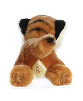 Aurora Small Bengal Tiger Miyoni Realistic Plush Toy Brown 8"