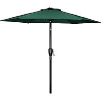 Streamdale Furniture Green 7.5' Patio Table Umbrella with Tilt/Crank