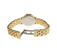 Swiss Edition Women's Watch with 23K Gold Plated Dress Bracelet