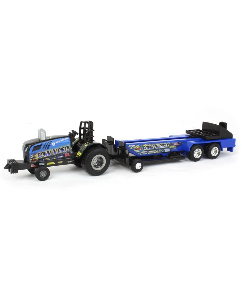 Ertl New Holland "Down 'N Dirty" Pulling Tractor with Sled