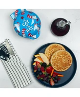 Uncanny Brands Cat in the Hat Mini Waffle Maker - Dr. Seuss Kitchen Appliance