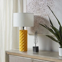 Streamdale Furniture Macey Geodesic Ceramic Table Lamp