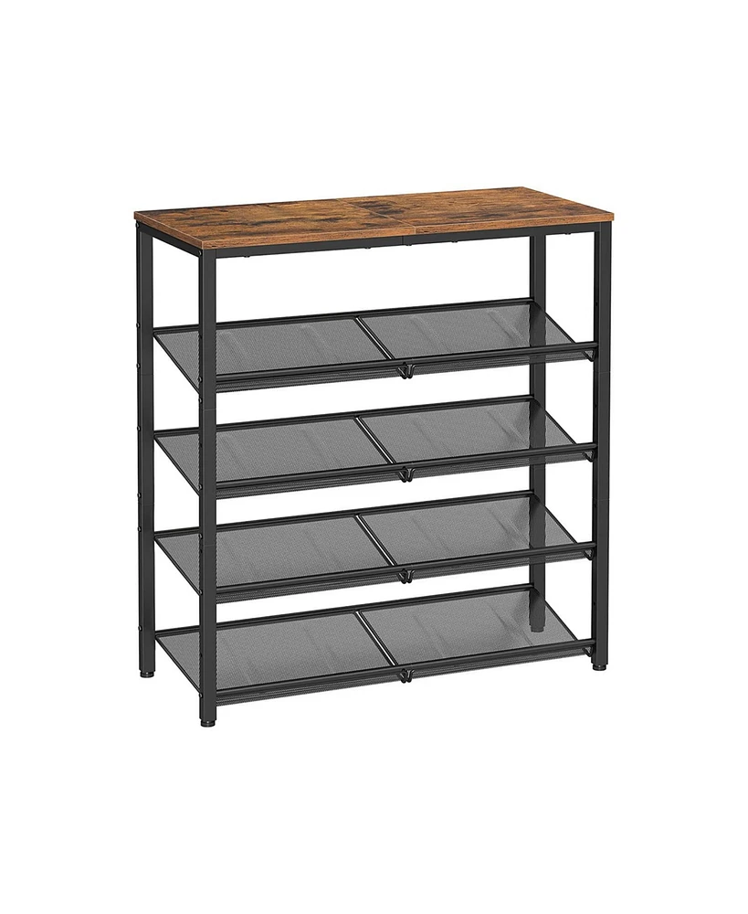Slickblue 5-Tier Shoe Rack for Entryway