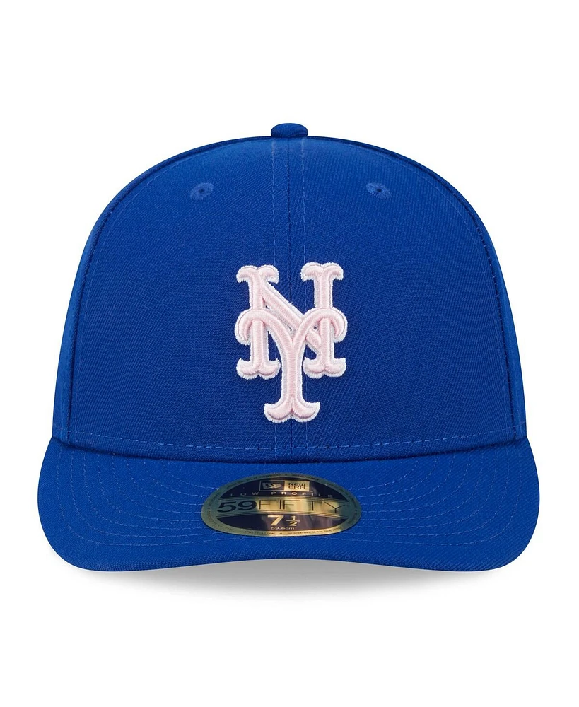 New Era Men's Royal York Mets 2024 Mother's Day Low Profile 59FIFTY Fitted Hat