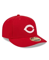 New Era Men's Red Cincinnati Reds 2024 Mother's Day Low Profile 59FIFTY Fitted Hat