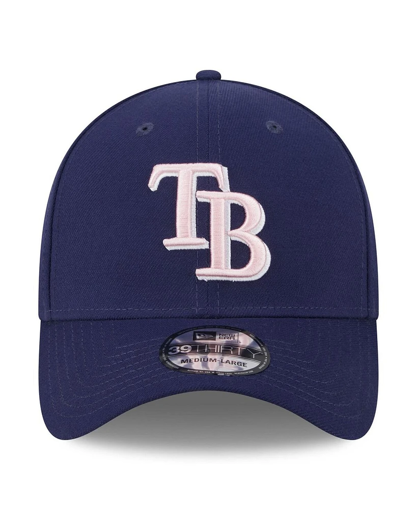 New Era Men's Navy Tampa Bay Rays 2024 Mother's Day 39THIRTY Flex Hat