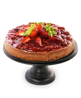 Andy Anand Chocolatier Andy Anand Chocolate Strawberry Cheesecake 9" with Real Chocolate Truffles, Made Traditionally for Luxurious Creaminess (2.8 lb