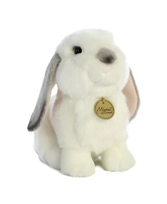 Steiff Aurora Miyoni Lop Eared Rabbit Grey Ears 11 Inch Plush Figure