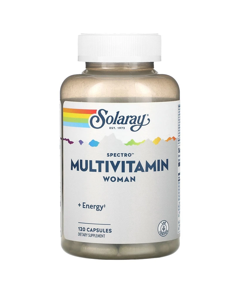 Solaray Spectro Multivitamin Woman - 120 Capsules - Assorted Pre