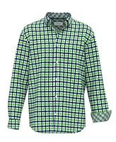 Duchamp London Men's Plaid Dress Shirt