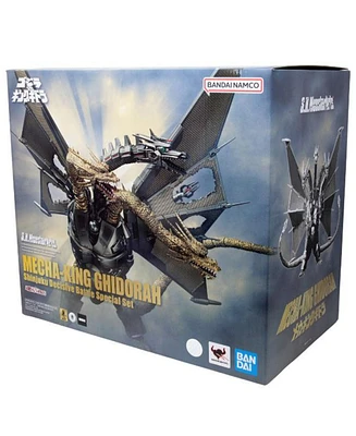 Super7 Bandai Godzilla Vs King Ghidora SHMonsterArts Mecha Ghidorah Shinjuku Decisive Battle Special Set