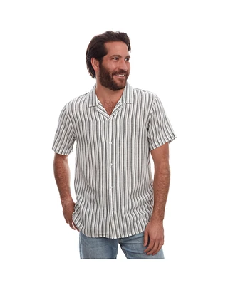 Px Men's Clothing Striped Resort Shirt