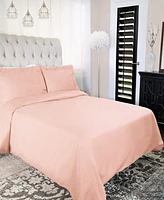 Superior Cotton Percale 300 Thread Count Solid Lightweight Duvet Cover Set