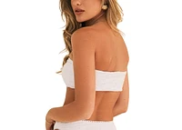 Dippin' Daisy's Women's Bunny Knotted Bandeau Bikini Top