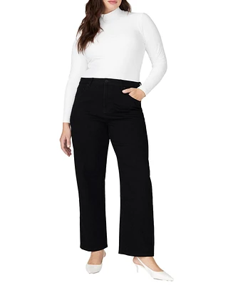 Eloquii Plus The Naomi Comfort Stretch Straight Jean