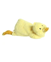 Aurora Large Duck Snoozles Laid-back Plush Toy Yellow 19"