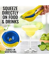 Zulay Kitchen Metal 2-In-1 Lemon Squeezer Manual - Sturdy