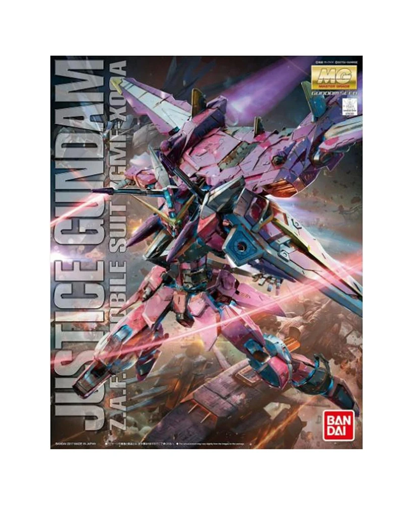 Bandai Gundam Seed Mg Justice Gundam Zgmf-X09A 1:100 Scale Model Kit