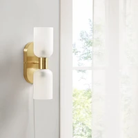 Streamdale Furniture Double Tube 2-Light Wall Sconce