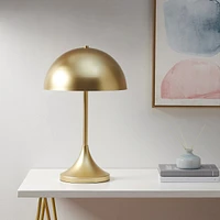 Streamdale Furniture Bryson Dome-Shaped 2-Light Metal Table Lamp