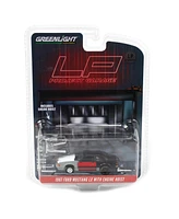 Greenlight Collectibles 1/64 1987 Ford Mustang Lx Project Car Black & Gray w Red Door Lp Diecast