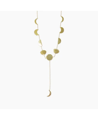 sanctuaire Sanctuary Project by Moon Phases Y Necklace Gold