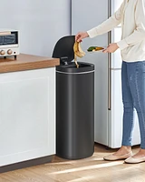 Slickblue 13 Gallon Motion Sensor Trash Can, Touchless Kitchen Bin