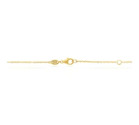 The Lovery Onyx Clover Necklace 14K Gold