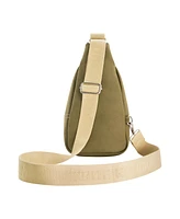 True Religion Suede Sling with Horseshoe Front pocket