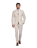 Gino Vitale Men's Skinny Fit 3-Piece Suit