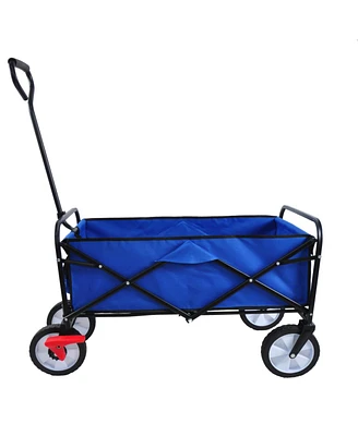 Streamdale Furniture Folding Wagon Garden Shopping Beach Cart