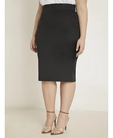 Eloquii Plus Neoprene Pencil Skirt