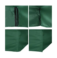 Yescom 10'x10' 1 Tier Canopy Gazebo Replacement for beach cabanas Top Cover Garden Outdoor Patio Green