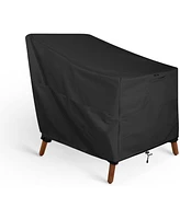 Khomo Gear Chair Cover Weatherproof Outdoor Patio Protector 38" x 36" x 36" Inch Black