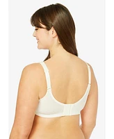 Comfort Choice Women's Lace Out Wire Bra