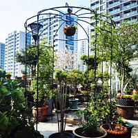 Birdcage Shaped Metal Garden Arch Gazebo