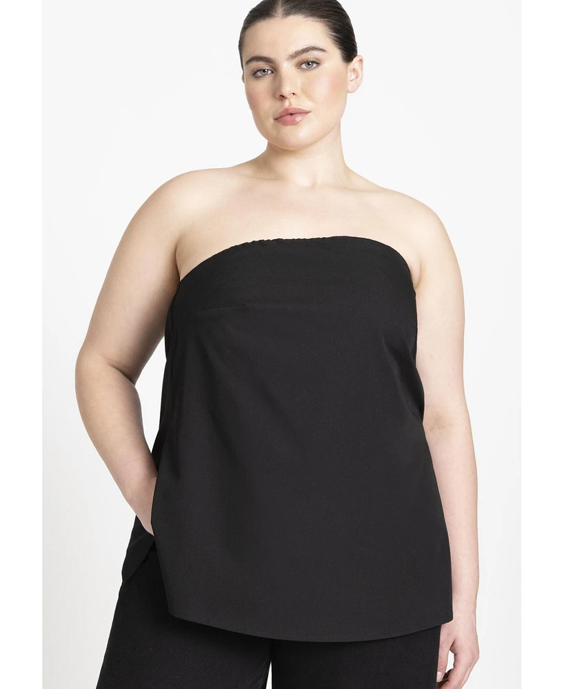 Eloquii Plus Column Tube Top