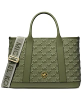 Michael Kors Luisa Logo Medium Satchel